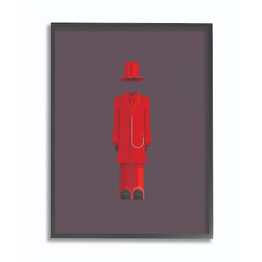 Stupell Industries Marilyn Manson Minimalist Illustration Black Framed Wall Art